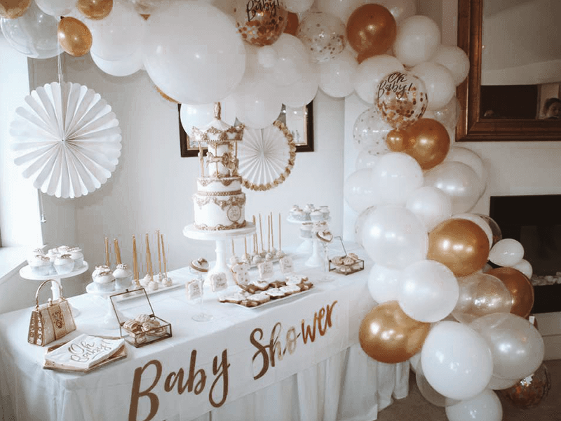 baby shower table