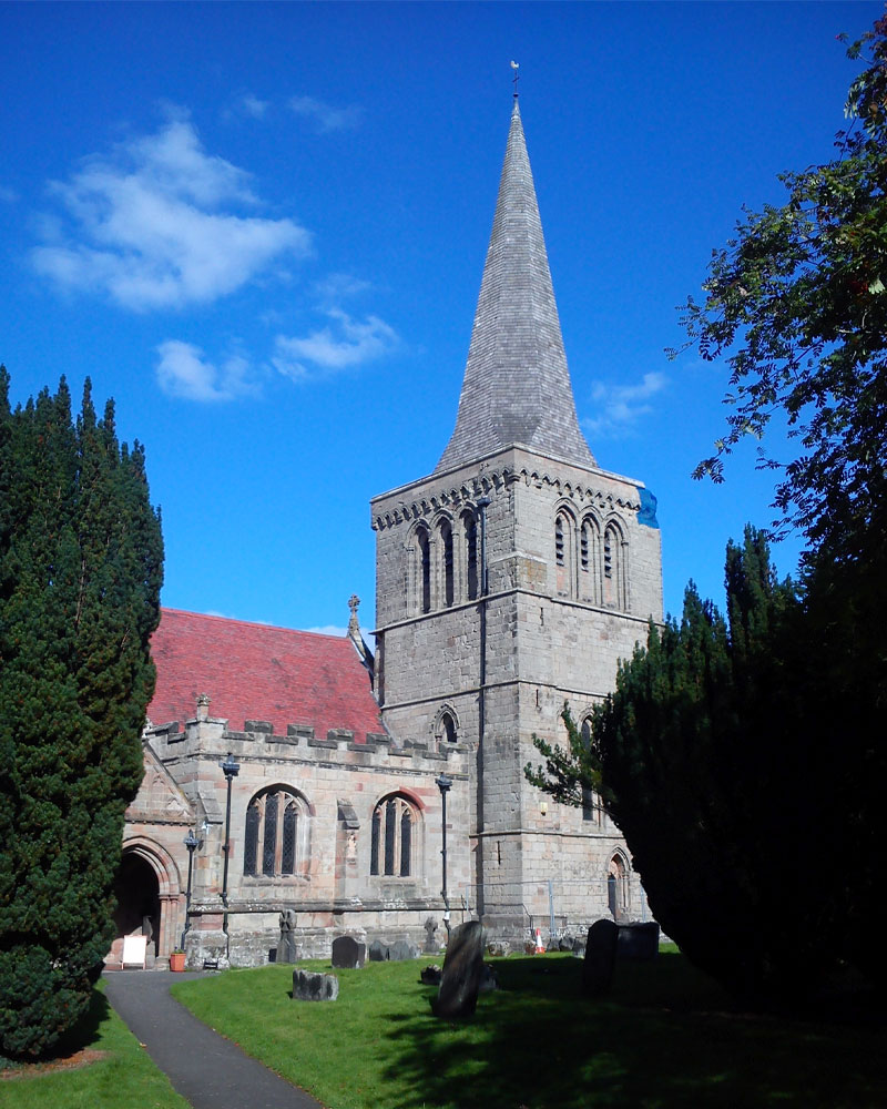 St Michael all angels church in Stoke Prior