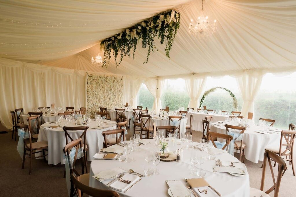 Marquee wedding