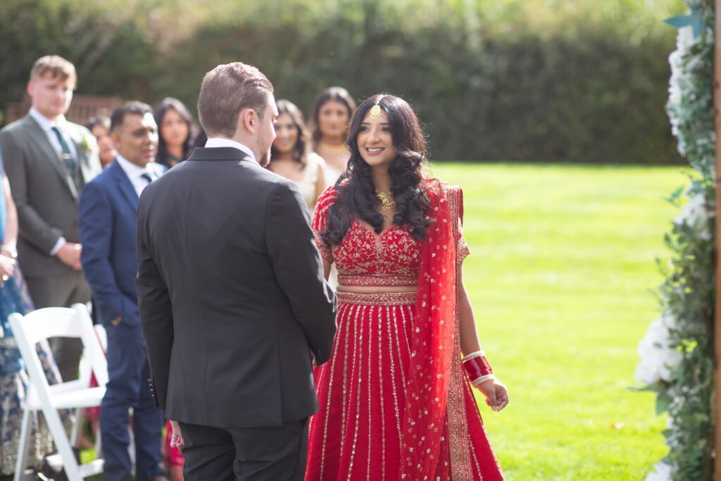 Multicultural wedding at Manor Hill House