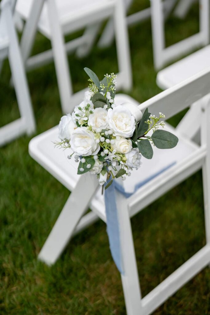 Ceremony chair details