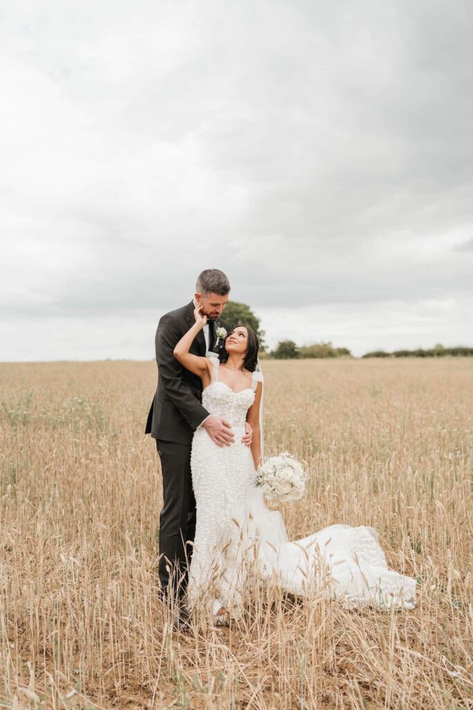 Multicultural bride and groom photos