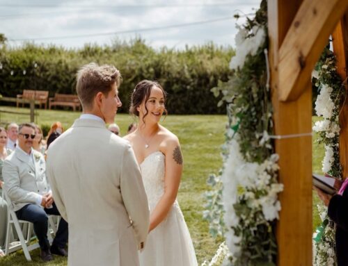 A Stunning Outdoor Ceremony: Jenny and Sean