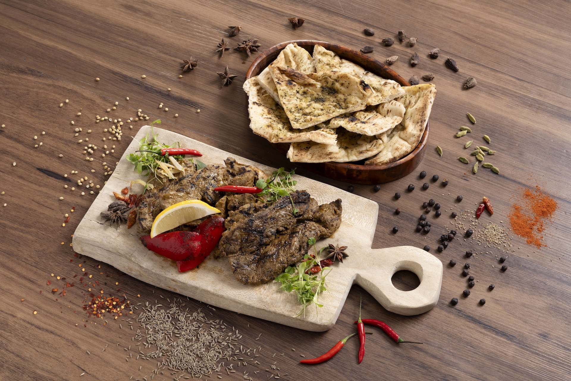 South Asian Menu