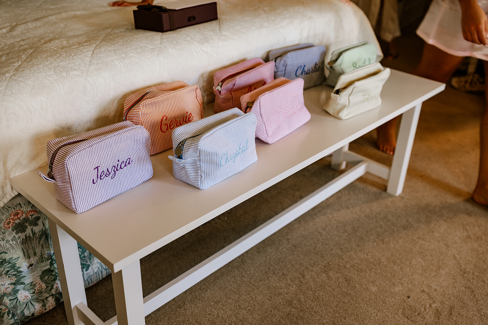 John-Paul & Eleanor Silvester personalised bags